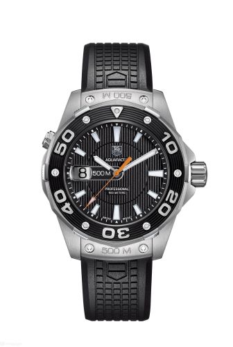 TAG Heuer Aquaracer 500M Quartz 43 Stainless Steel / Black / Rubber